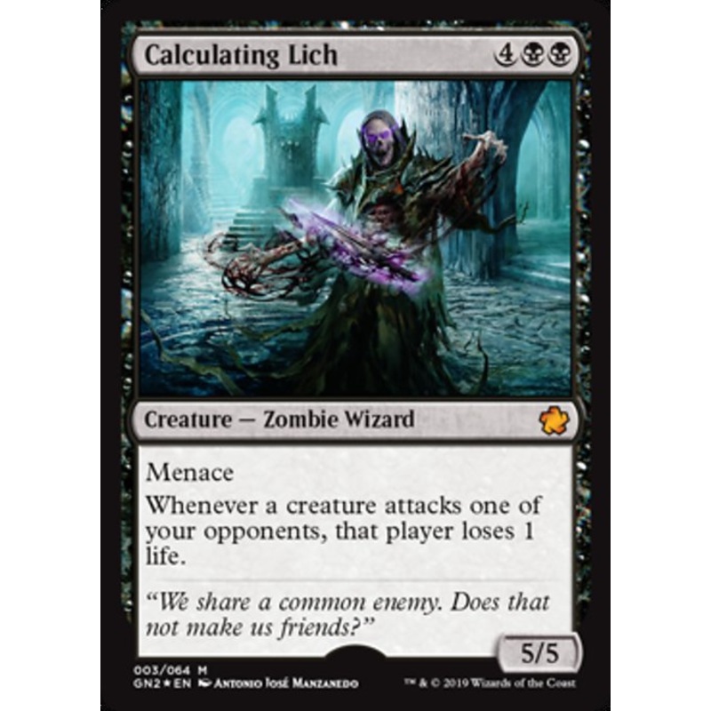 Calculating Lich [Game Night 2019]
