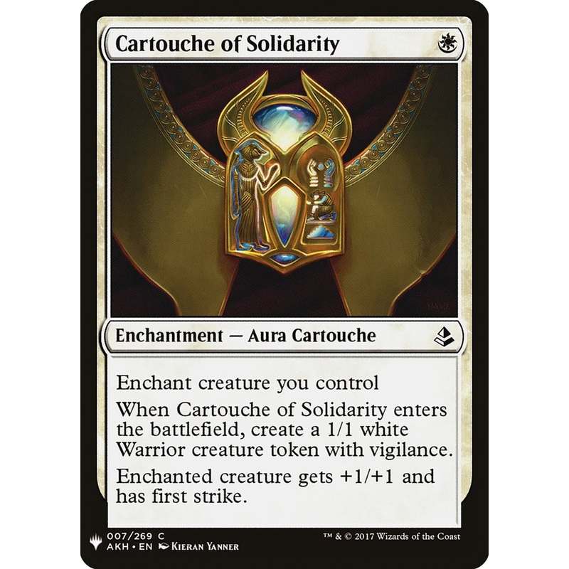 Cartouche of Solidarity [Mystery Booster]