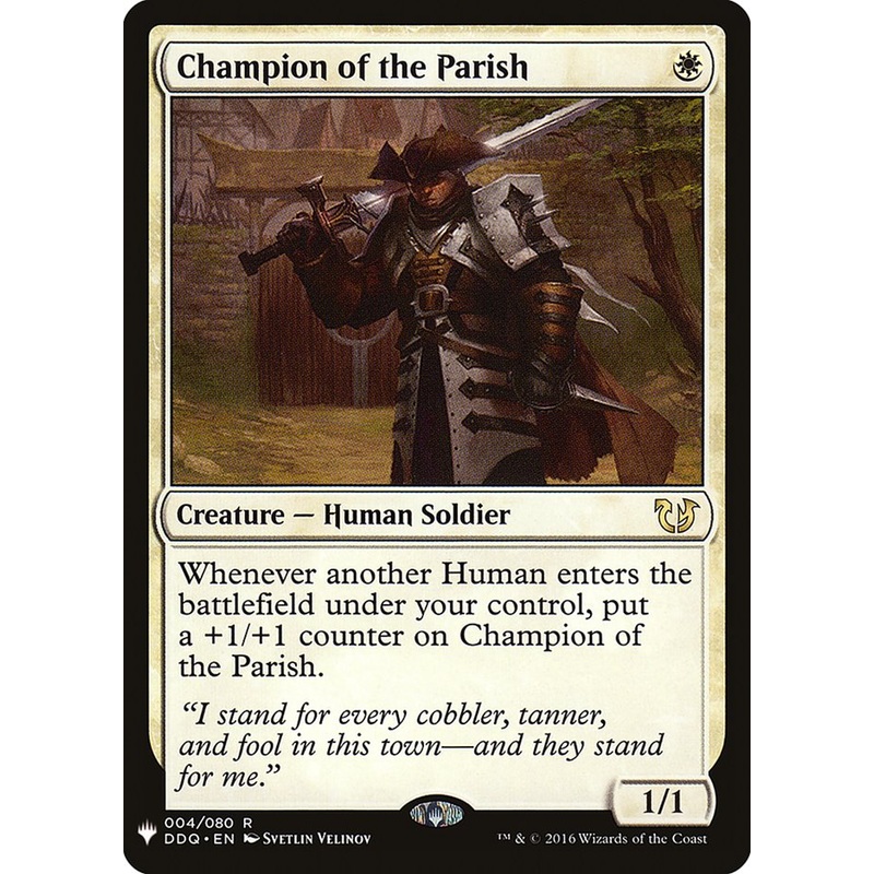 Champion of the Parish [Mystery Booster]