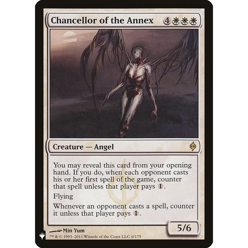 Chancellor of the Annex [The List]