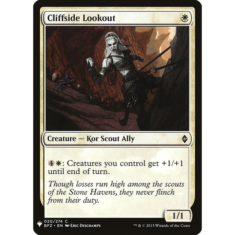 Cliffside Lookout [Mystery Booster]