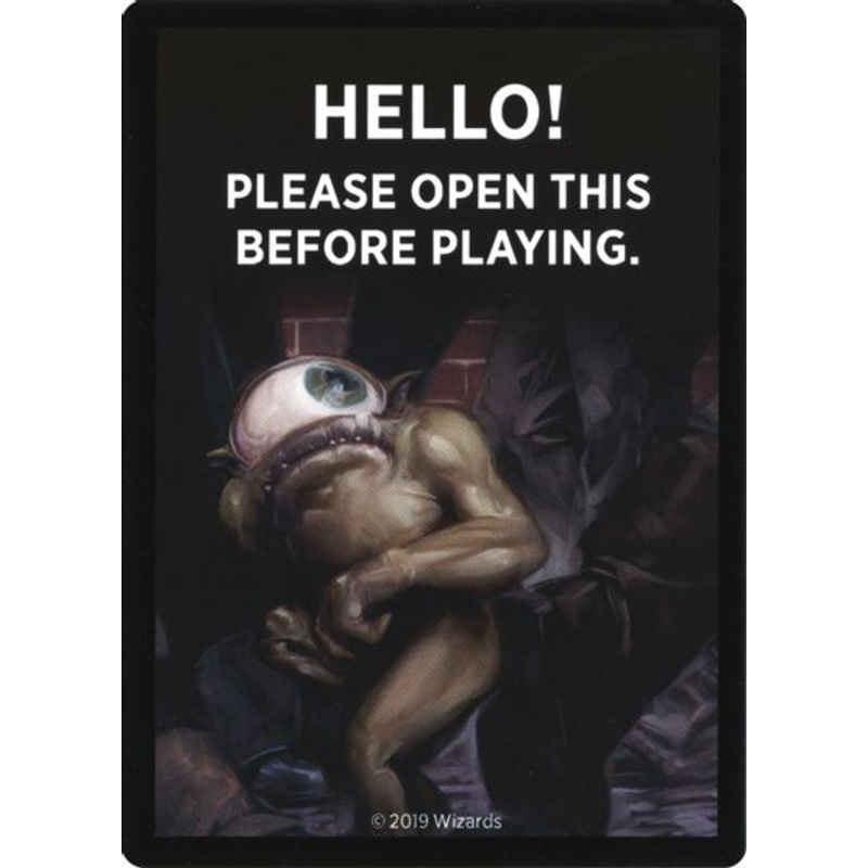 Corpse Knight Reminder Card (Knights' Charge Brawl Deck) [Core Set 2020 Tokens]