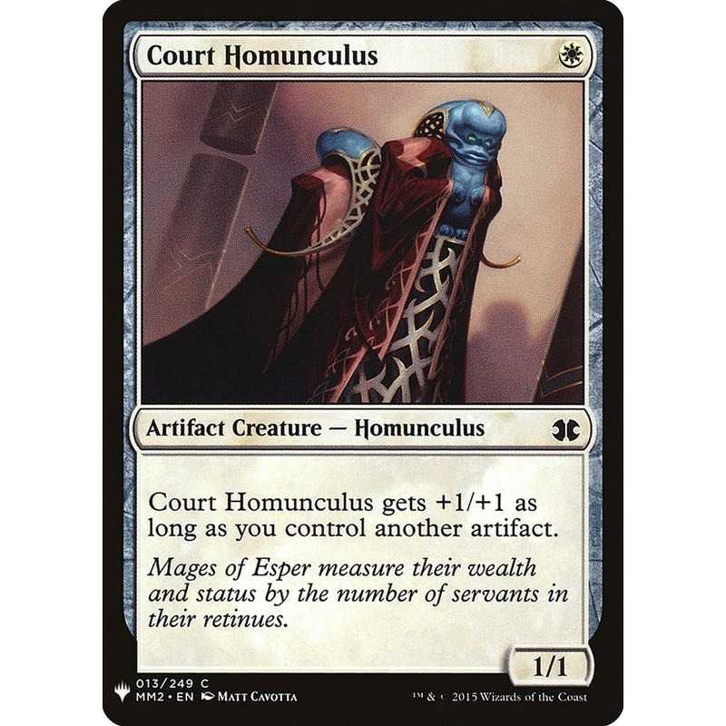Court Homunculus [Mystery Booster]