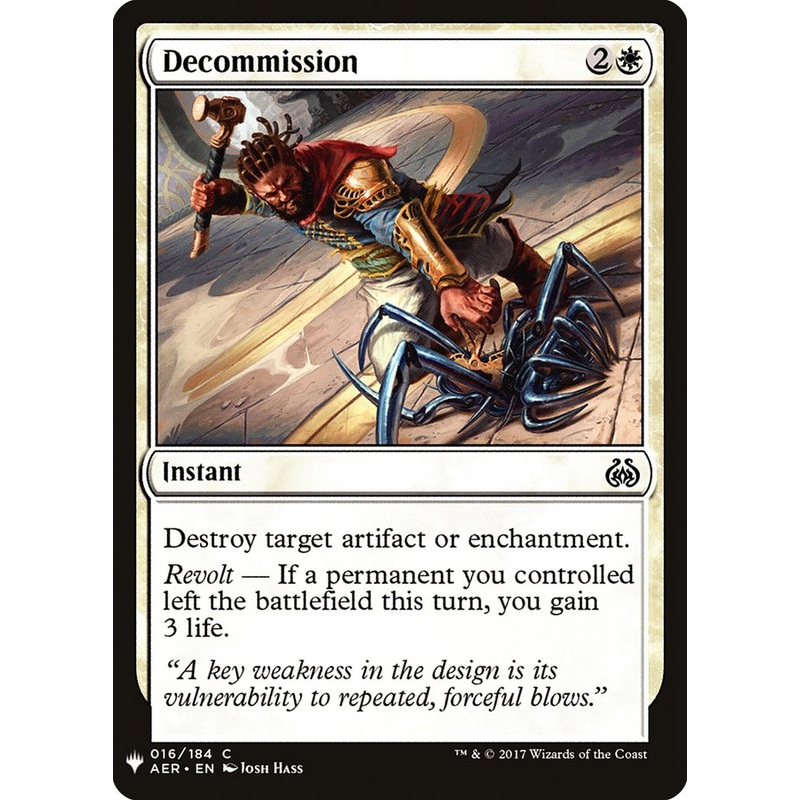Decommission [Mystery Booster]