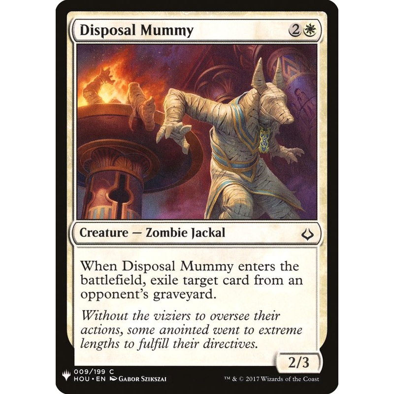 Disposal Mummy [Mystery Booster]