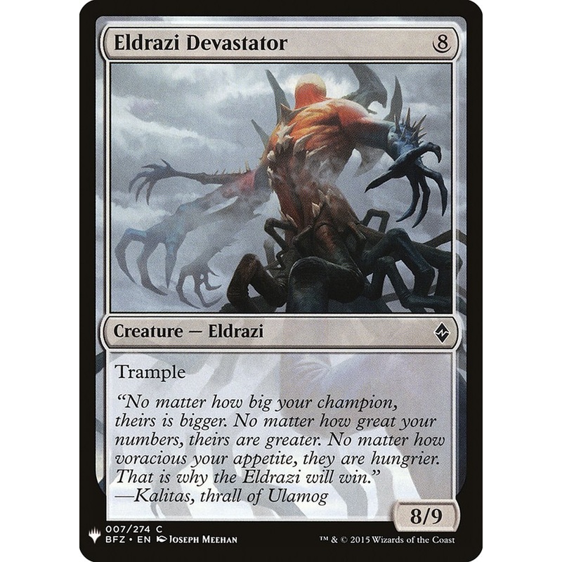 Eldrazi Devastator [Mystery Booster]
