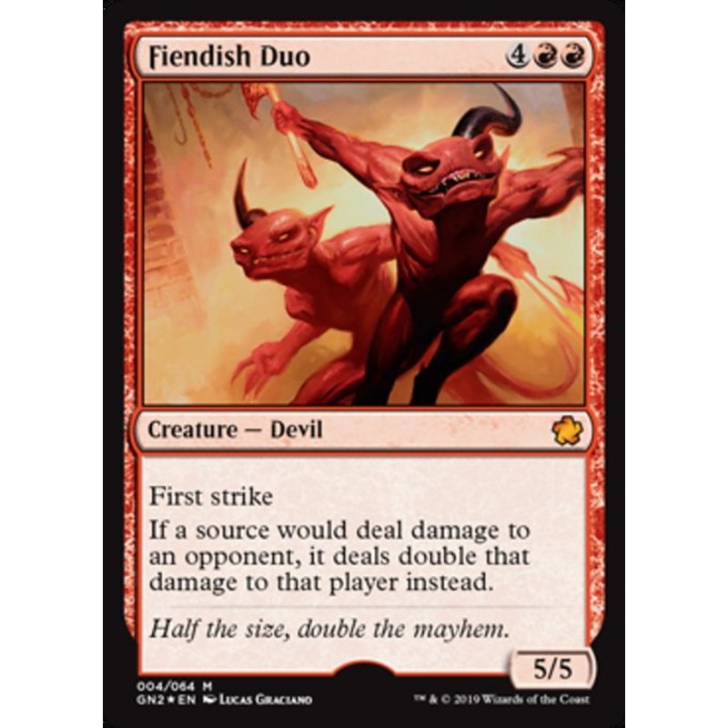 Fiendish Duo [Game Night 2019]