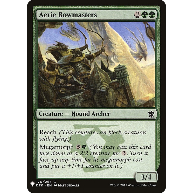 Aerie Bowmasters [Mystery Booster]