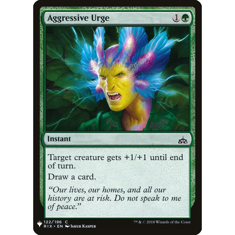 Aggressive Urge [Mystery Booster]