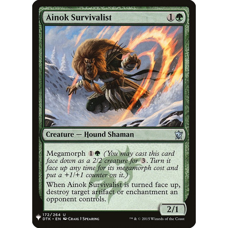 Ainok Survivalist [Mystery Booster]