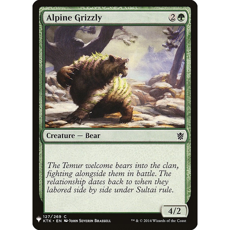 Alpine Grizzly [Mystery Booster]