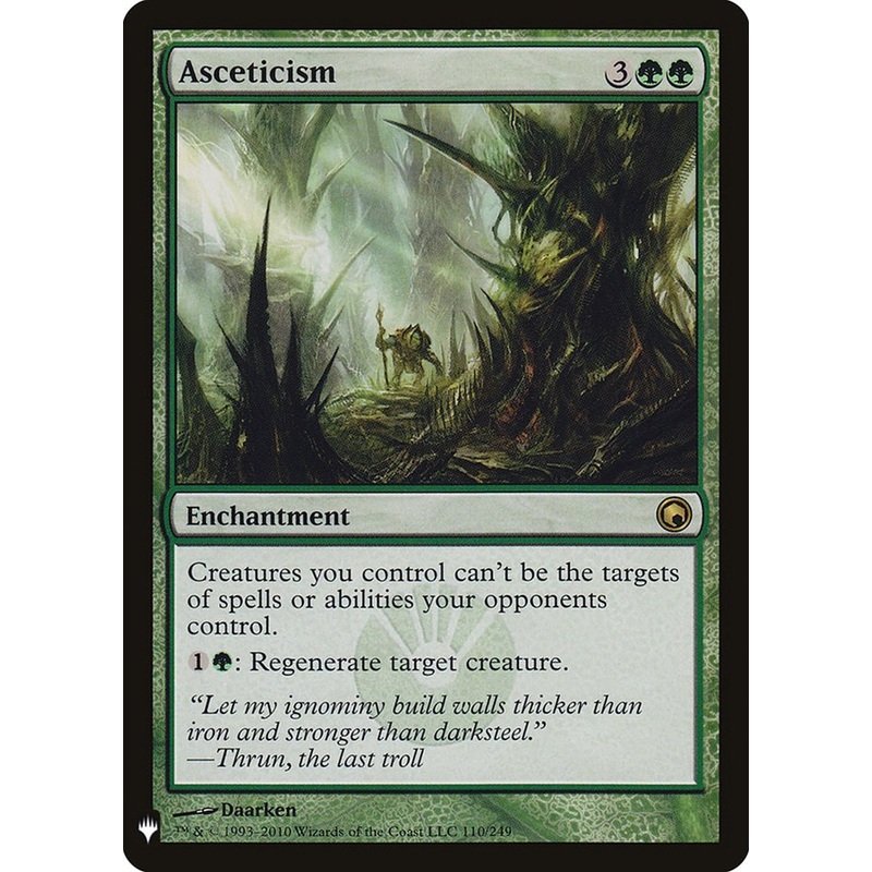 Asceticism [Mystery Booster]