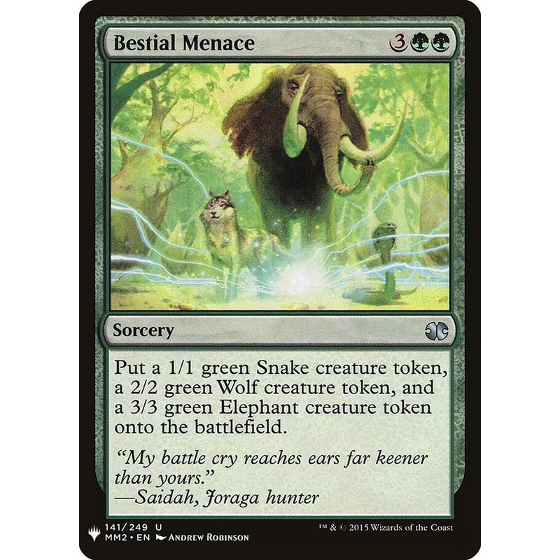 Bestial Menace [Mystery Booster]