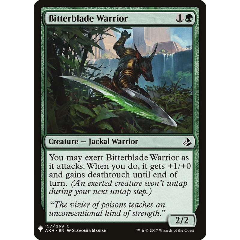 Bitterblade Warrior [Mystery Booster]