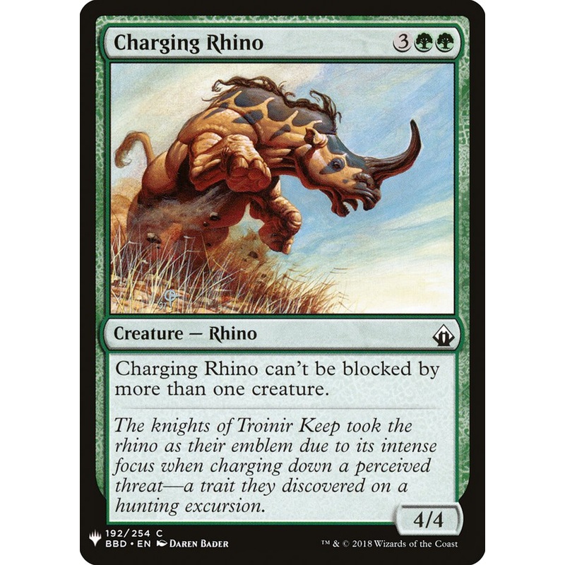 Charging Rhino [Mystery Booster]