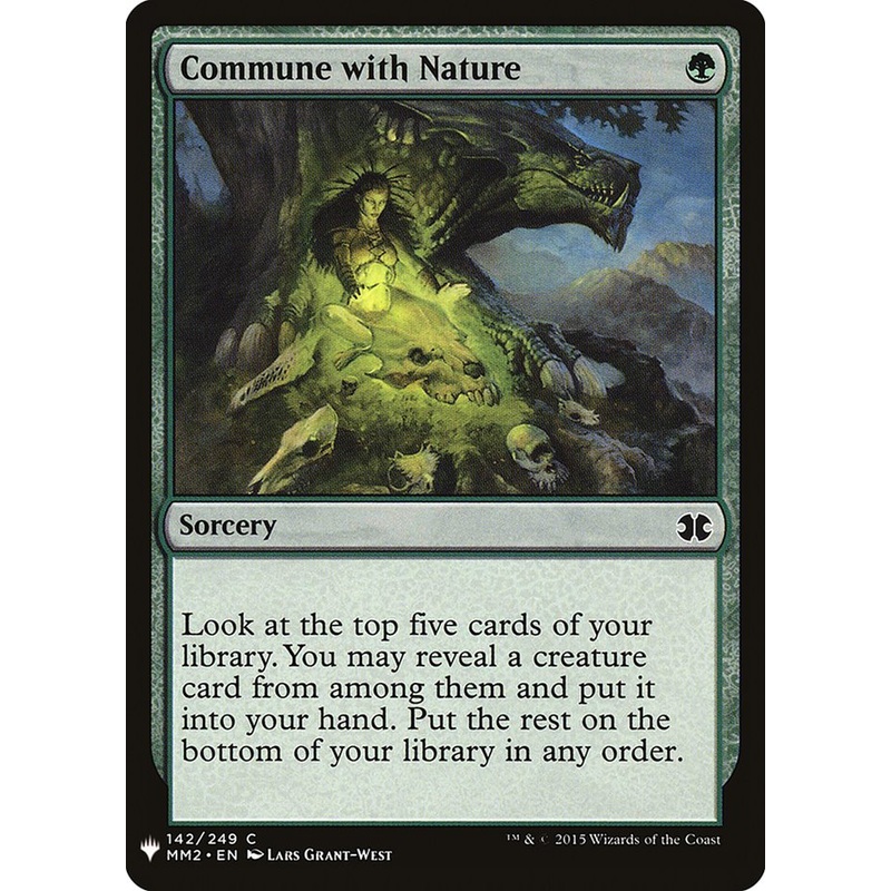 Commune with Nature [Mystery Booster]