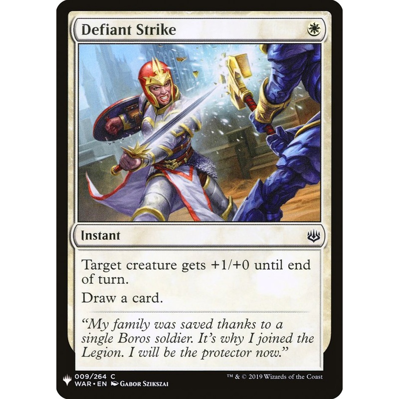 Defiant Strike [Mystery Booster]