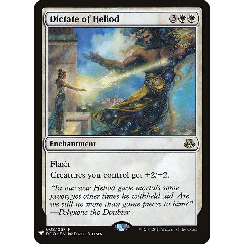 Dictate of Heliod [Mystery Booster]