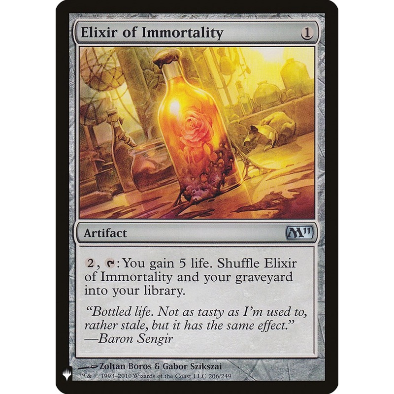 Elixir of Immortality [Mystery Booster]