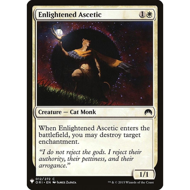 Enlightened Ascetic [Mystery Booster]