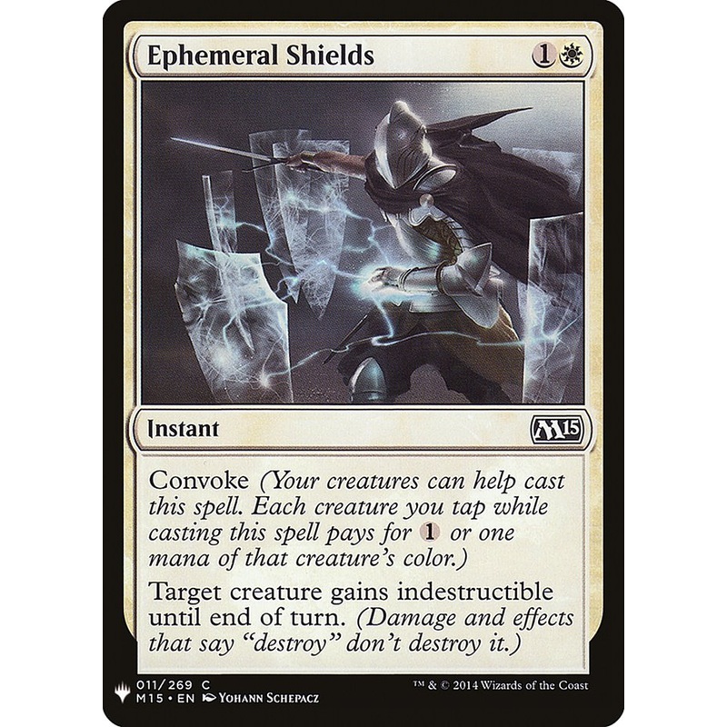 Ephemeral Shields [Mystery Booster]