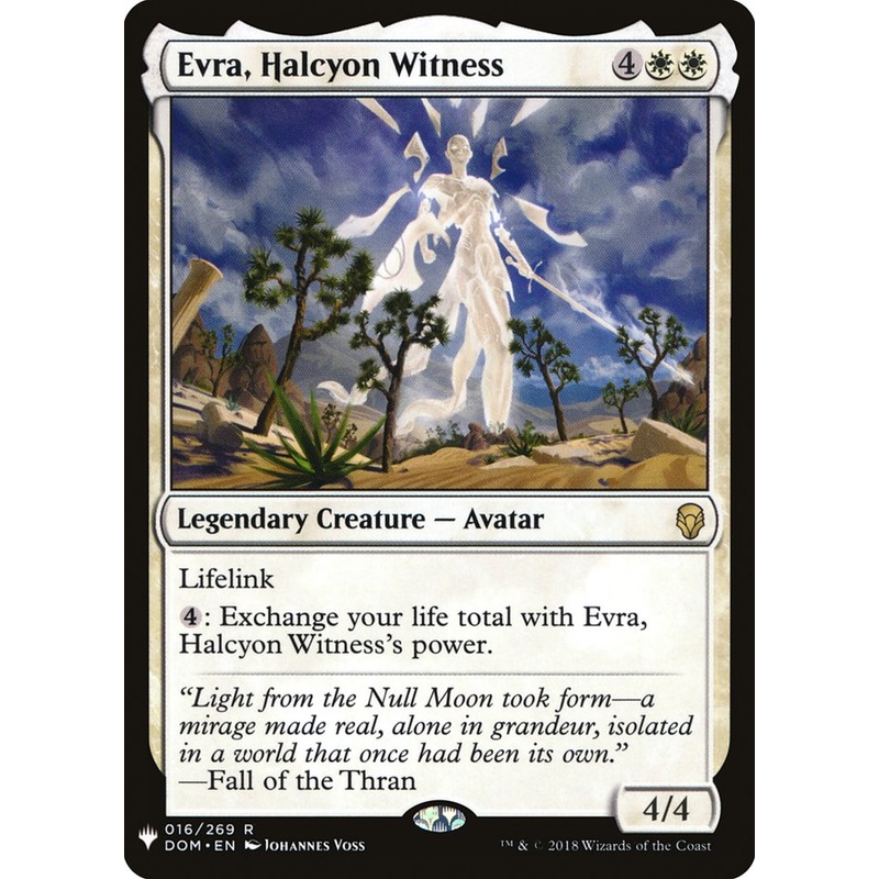 Evra, Halcyon Witness [Mystery Booster]
