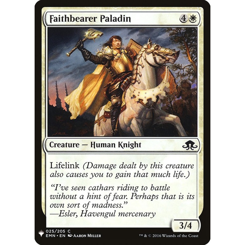 Faithbearer Paladin [Mystery Booster]