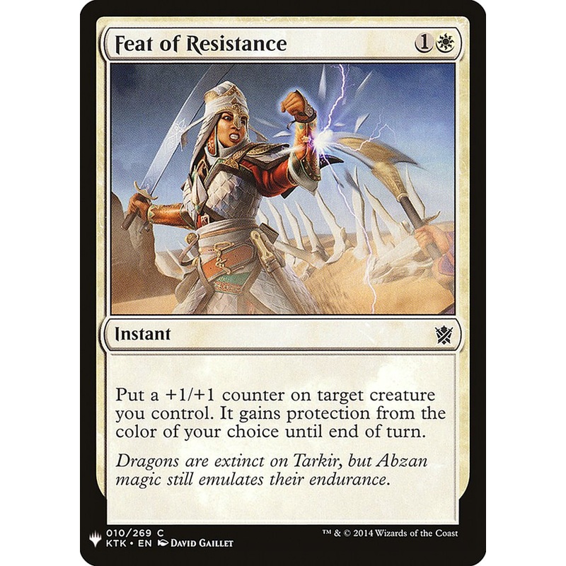 Feat of Resistance [Mystery Booster]