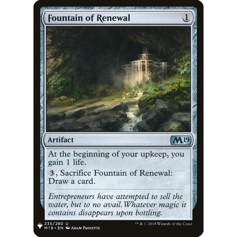Fountain of Renewal [Mystery Booster]
