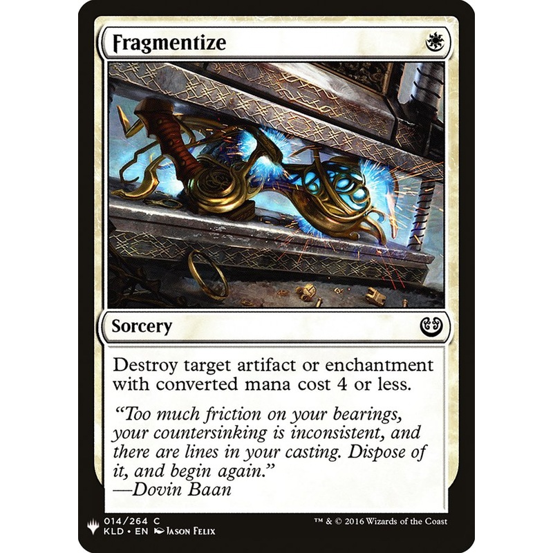 Fragmentize [Mystery Booster]