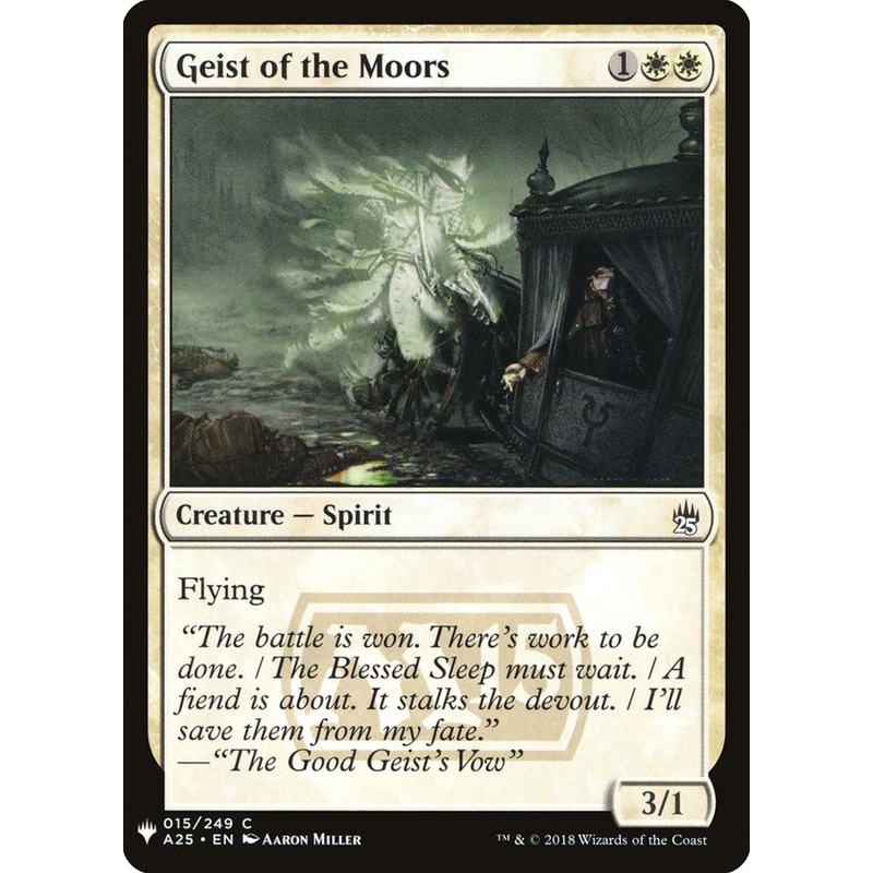 Geist of the Moors [Mystery Booster]
