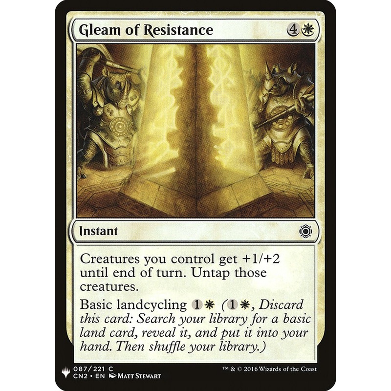 Gleam of Resistance [Mystery Booster]