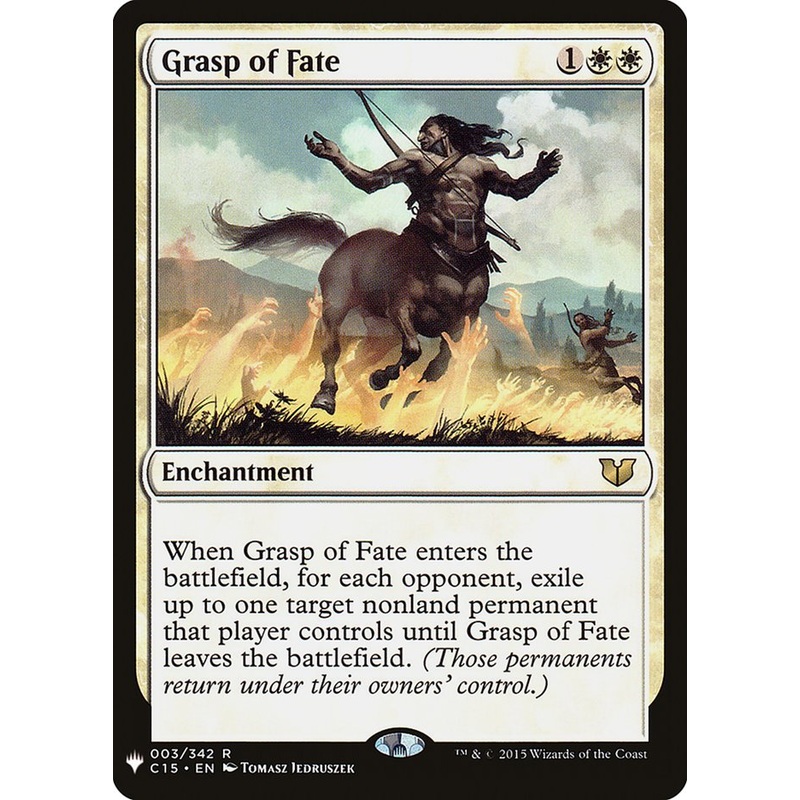 Grasp of Fate [The List]
