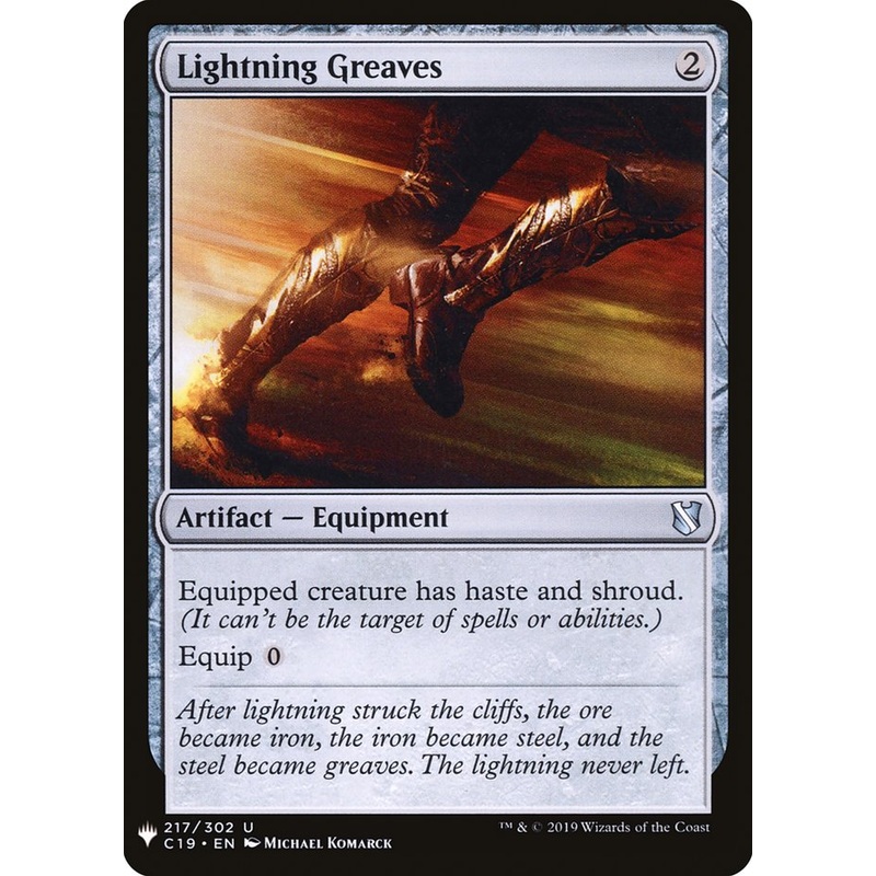 Lightning Greaves [Mystery Booster]