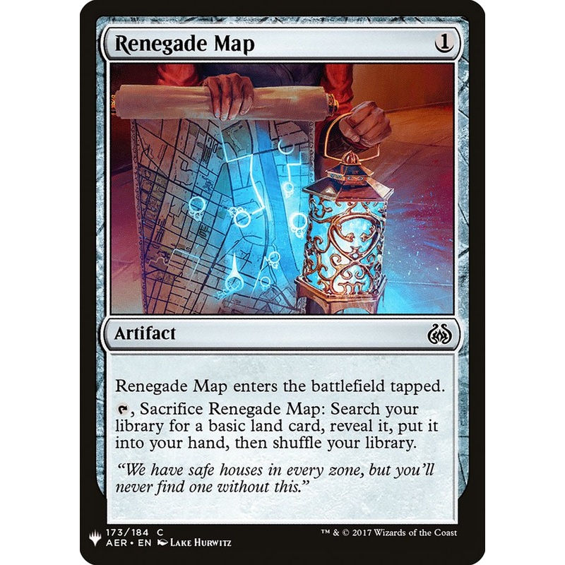 Renegade Map [Mystery Booster]