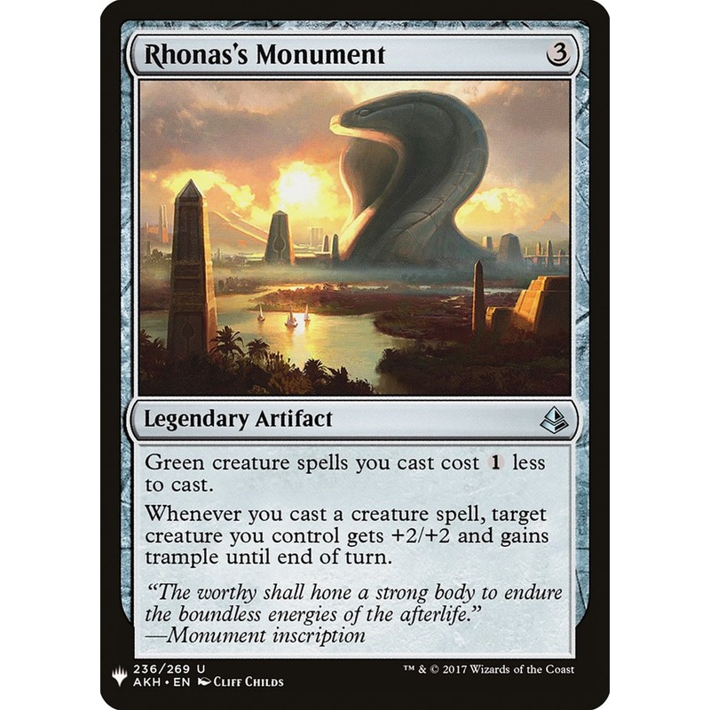 Rhonas's Monument [Mystery Booster]
