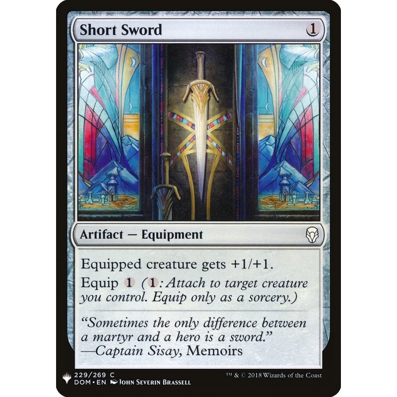 Short Sword [Mystery Booster]