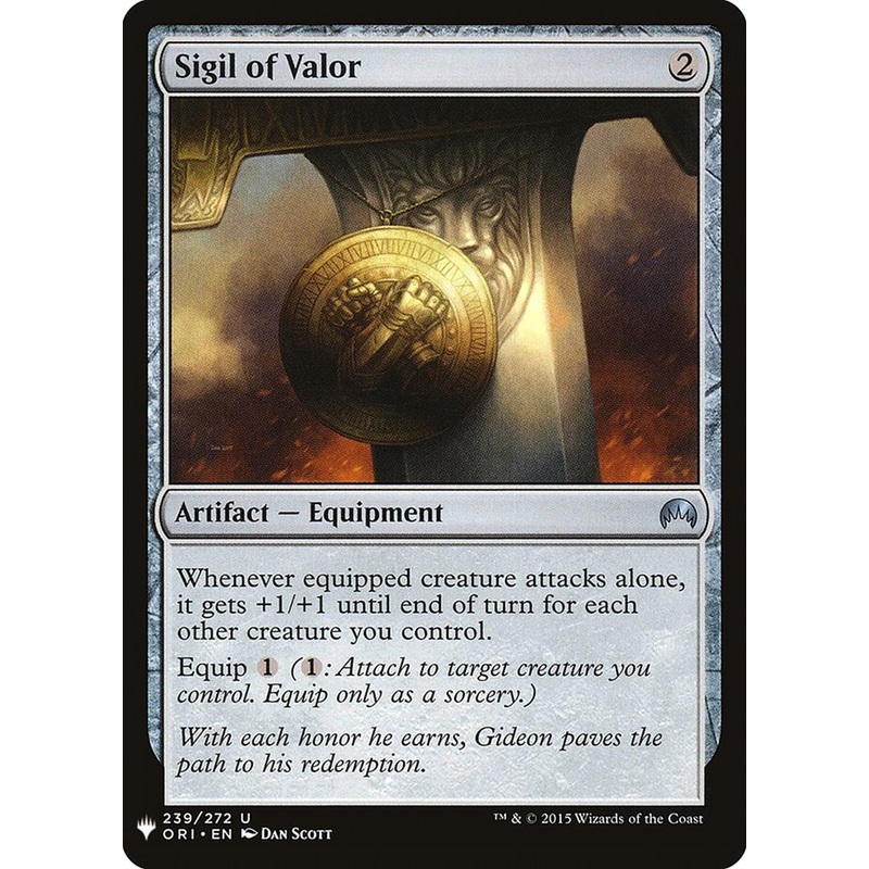 Sigil of Valor [Mystery Booster]