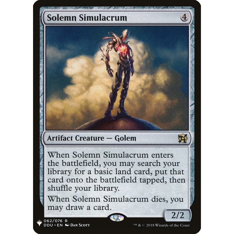 Solemn Simulacrum [Mystery Booster]