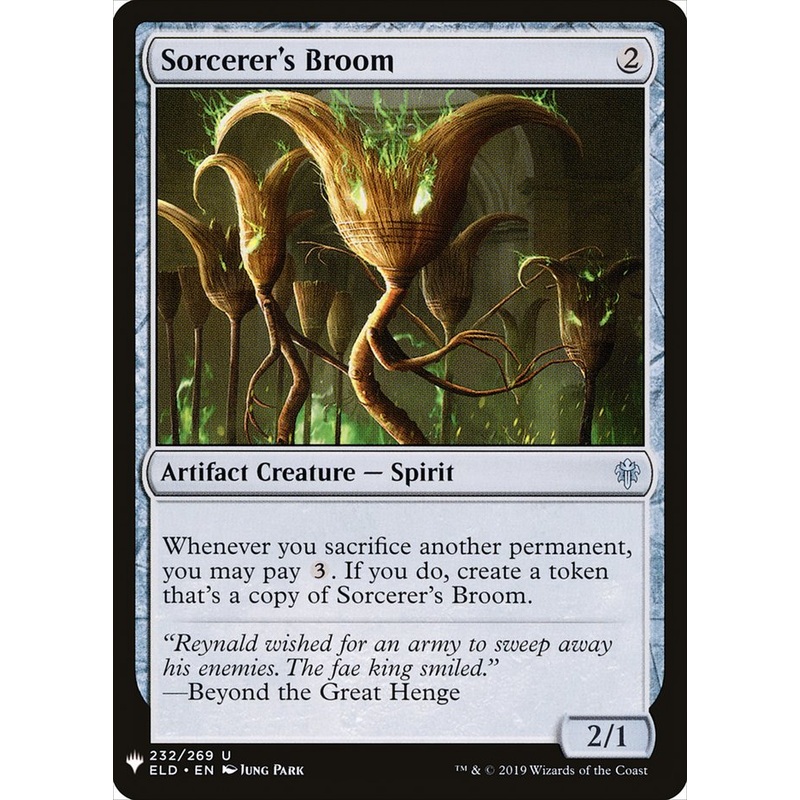 Sorcerer's Broom [Mystery Booster]