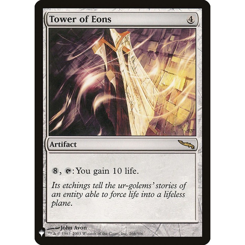 Tower of Eons [The List]