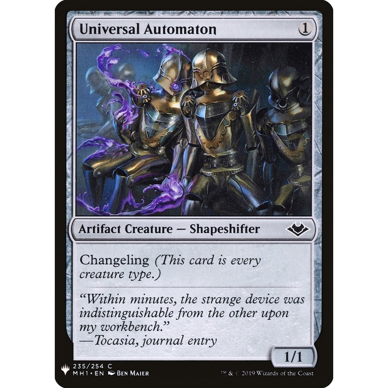 Universal Automaton [Mystery Booster]
