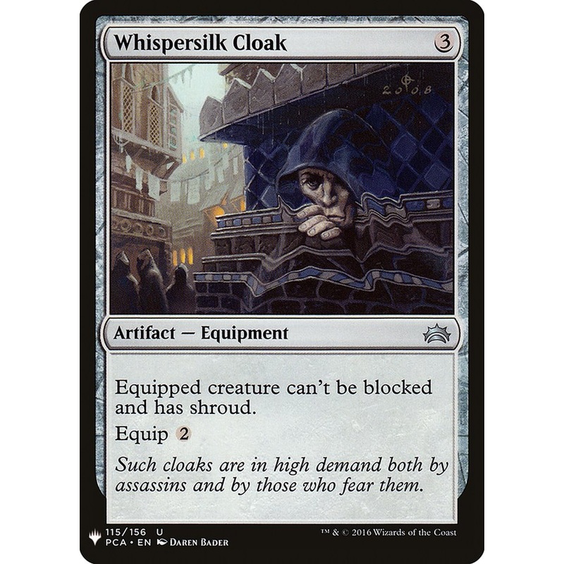 Whispersilk Cloak [Mystery Booster]