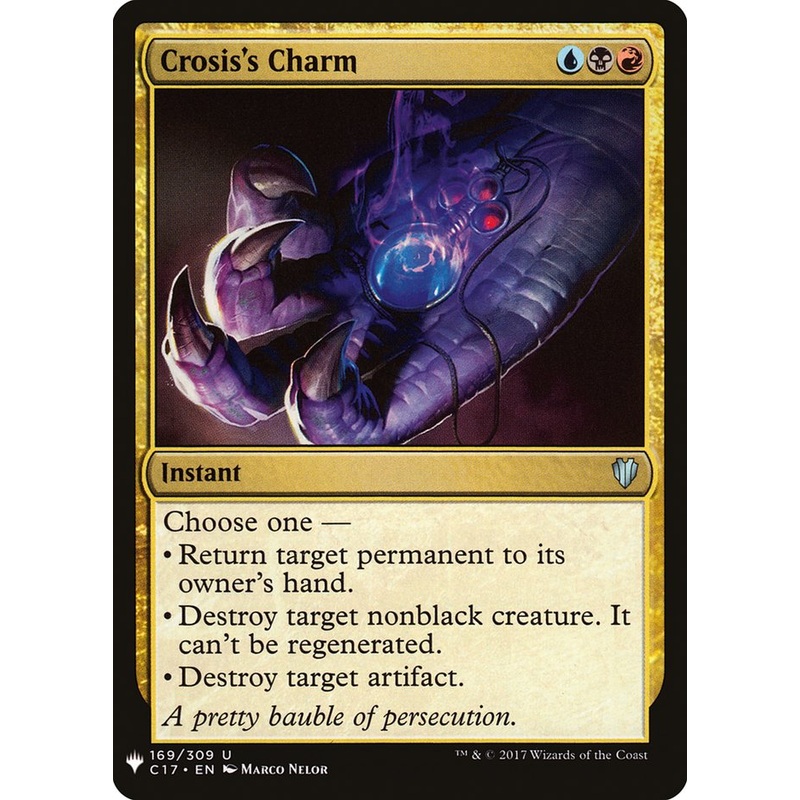 Crosis's Charm [Mystery Booster]