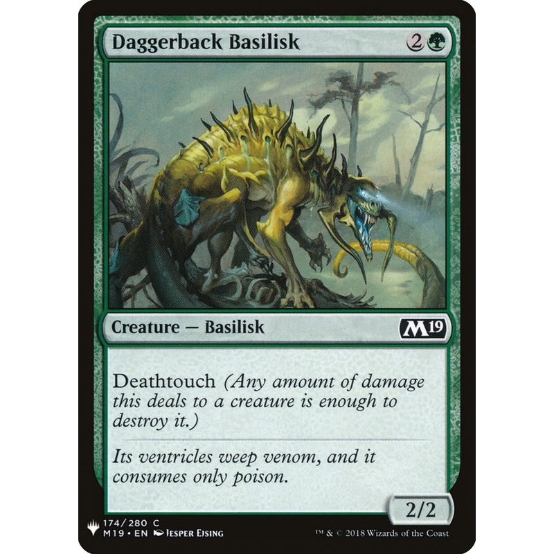 Daggerback Basilisk [Mystery Booster]