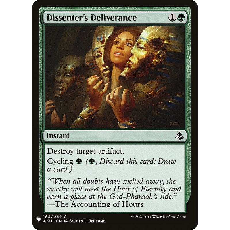 Dissenter's Deliverance [Mystery Booster]