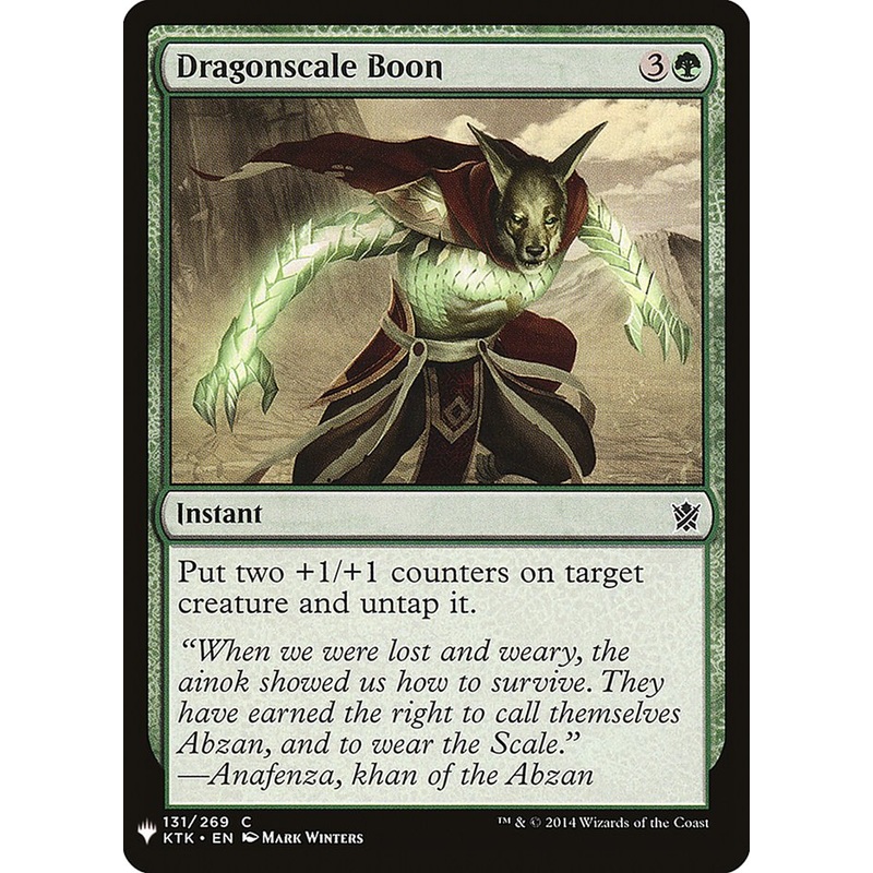 Dragonscale Boon [Mystery Booster]