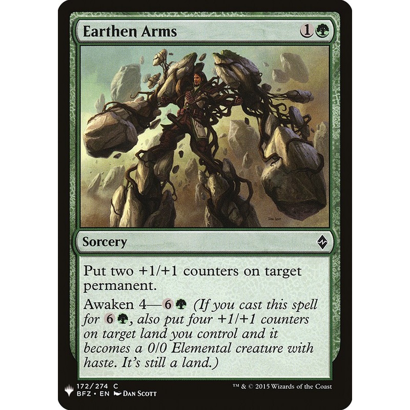 Earthen Arms [Mystery Booster]