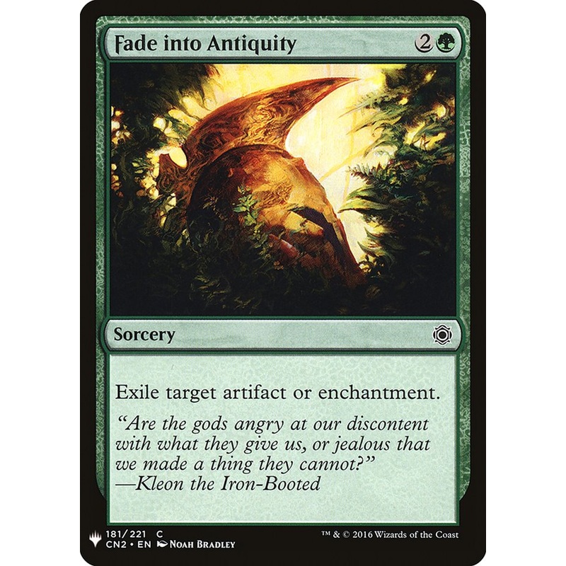 Fade into Antiquity [Mystery Booster]