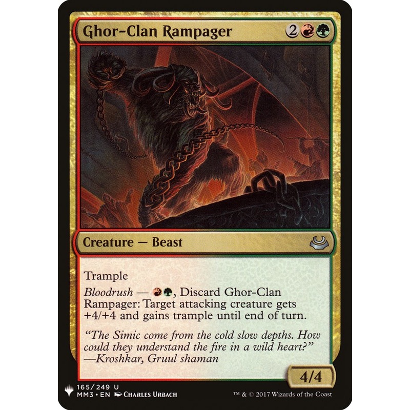 Ghor-Clan Rampager [Mystery Booster]